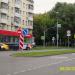 Lawn in Moscow city
