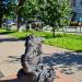 Скульптура «Волчок-торговец» в городе Вышний Волочёк