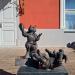 Скульптура «Волчки-актёры» в городе Вышний Волочёк