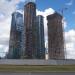 Строящийся стилобатный уровень жилого комплекса River Park Кутузовский (ru) in Moscow city