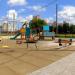 Playground in Homieĺ city