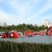 Надувной водно-батутный комплекс Lake park (ru) in Homieĺ city