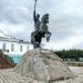 Конный памятник Абылай хану в городе Петропавловск