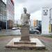 Памятник-бюст Укили Ибраю в городе Петропавловск