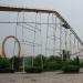 Rollercoaster at Mangyongdae Fun Fair in Pyongyang city