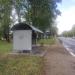 Автобусная остановка в городе Выборг