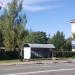Автобусная остановка в городе Выборг
