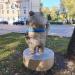 Скульптура медведя, талисмана Олимпиады в Сочи в городе Москва