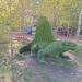 Скульптура динозавра в городе Москва