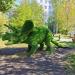 Скульптура динозавра в городе Москва