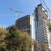 Строящийся многоквартирный жилой дом в городе Москва