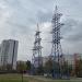 Опора ЛЭП в городе Москва