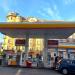 Shell Petrol Station in Budapest city