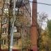 Недействующая дымовая труба в городе Москва