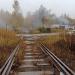 Железнодорожный переезд в городе Калуга