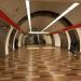 Keleti pályaudvar metro station in Budapest city