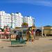 Playground in Homieĺ city