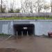 Пешеходный туннель под железной дорогой в городе Москва