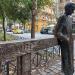 Monument to Miklós Radnóti in Budapest city