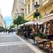 Promenade Zrínyi in Budapest city