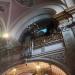 Church organ in Budapest city