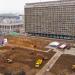 Строительная площадка комплекса НИИ скорой помощи им. Н. В. Склифосовского в городе Москва