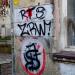Graffiti in Łódź city