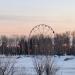 Колесо обозрения в городе Иркутск
