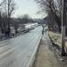 Автомобильный мост в городе Долгопрудный