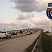 Julia Tuttle Causeway (I-195 West) in Miami, Florida city