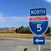 Interstate 5 (California) in Anaheim, California city