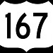 Interstate 57 / US Routes 67 / 167 in Beebe, Arkansas city