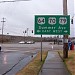 Interstate 57 / US Routes 64 / 67 / 167 in Beebe, Arkansas city