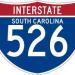 Interstate 526 - Mark Clark Expressway in Charleston, South Carolina city