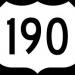 US-190 in Baton Rouge, Louisiana city
