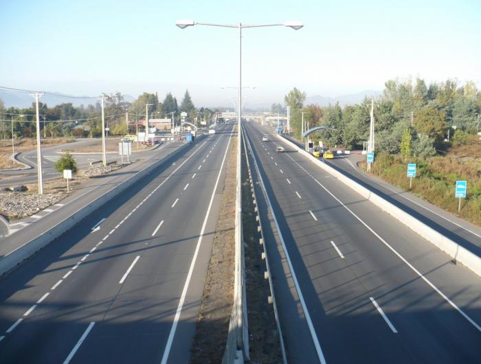 Carretera Panamericana Ruta Ch 5 Autopista Central