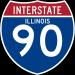 Interstate 90 (I-90) Jane Addams Memorial Tollway