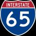 Interstate 65 (I-65) in Louisville-Jefferson County, Kentucky city