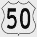 U.S. Route 50 in Placerville, California city