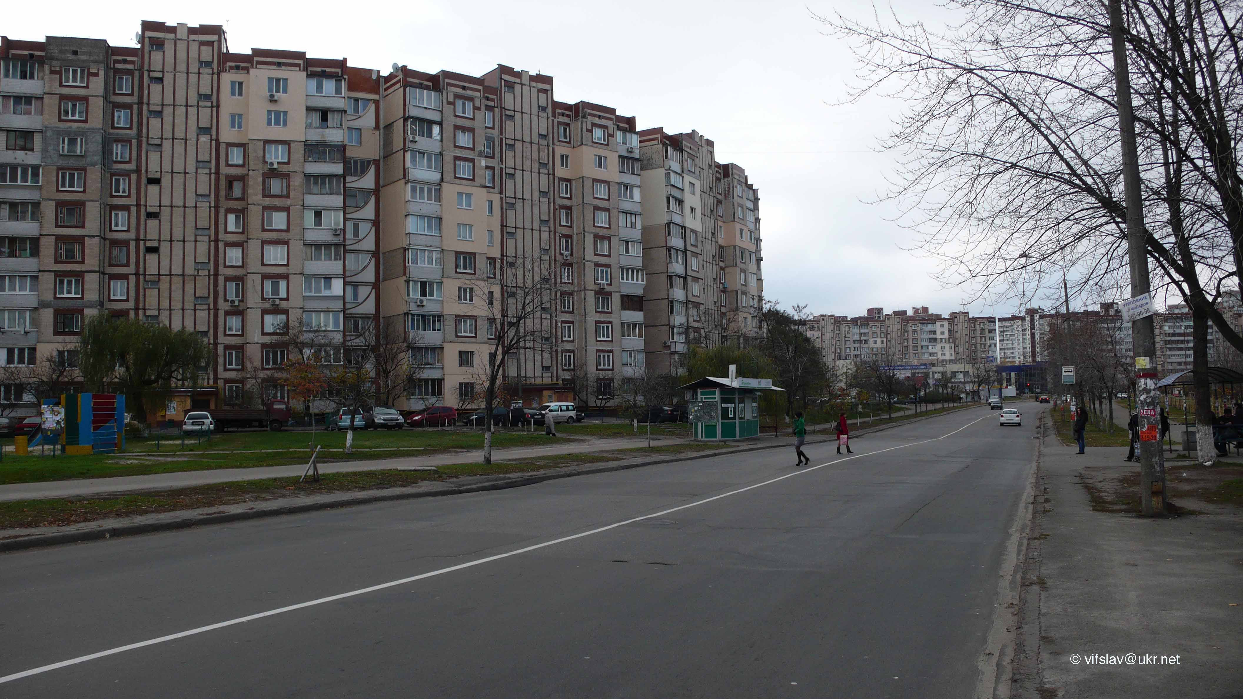 вул. Каштанова - Київ