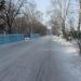 Zelyonaya Street in Blagoveshchensk city