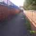 Frank Street to Fitton Street footpath in Nuneaton city