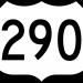 Northwest Freeway (U.S. Highway 290) in Houston, Texas city