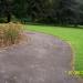 Riversley Park footpath (circular flowerbed) in Nuneaton city