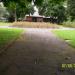 Riversley Park footpath (circular flowerbed) in Nuneaton city
