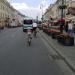 Nowy Świat Street in Warsaw city