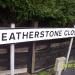 Featherstone Close in Nuneaton city