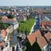 Dijver in Bruges city