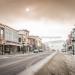 Rue Frontenac dans la ville de Lac-Mégantic