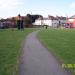 Marlborough Road Rec Footpath, North-East to South-West in Nuneaton city